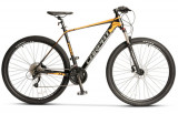 Bicicleta Mountain Bike CARPAT PRO C26227H LIMITED EDITION, Roti 26 inch, Echipare Shimano Altus 27 viteze, Frane Hidraulice Disc, Cadru Aluminiu (Neg