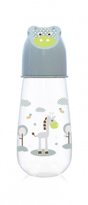 Biberon Character Hood, 0+ luni, 125 ml, Lorelli (Culoare: Blue) foto