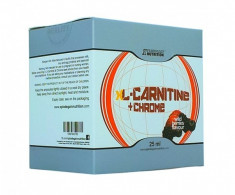 X L-Carnitine + Chrome, 14 fiole x 25 ml, fructe de padure foto