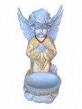 Cumpara ieftin Statueta decorativa, Inger, Auriu, 35 cm, DVAN0028-11P