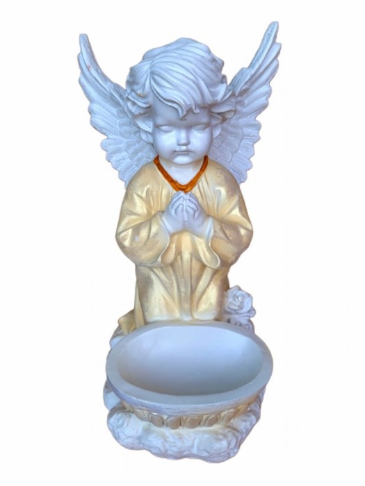 Statueta decorativa, Inger, Auriu, 35 cm, DVAN0028-11P