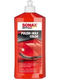 Pasta Polish cu Ceara Sonax Nano Pro, Rosu, 500ml