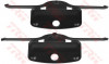 Set accesorii, placute frana BMW Seria 7 (E65, E66, E67) (2001 - 2009) TRW PFK491