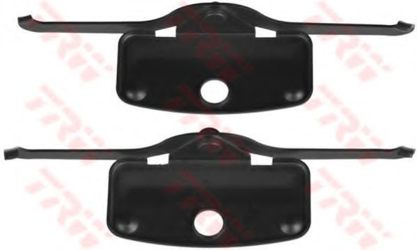 Set accesorii, placute frana BMW Seria 3 Cupe (E92) (2006 - 2013) TRW PFK491