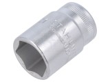 Cheie Tubulară Hexagonală 21mm 1/2" Scurtă din Oțel Cromat