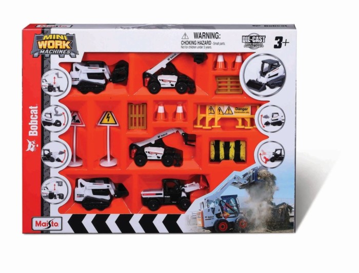 Maisto set de constructii bobcat