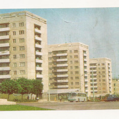 FA17-Carte Postala- MOLDOVA - Bender, Chisinau, Blocuri noi, necirculata 1972