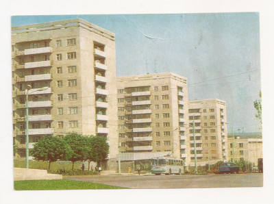 FA17-Carte Postala- MOLDOVA - Bender, Chisinau, Blocuri noi, necirculata 1972 foto