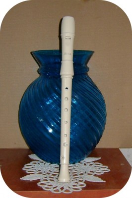 Fluier german din plastic foto