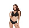Harness Punk Bra, Piele Ecologica, Negru, S-L, JGF Lingerie