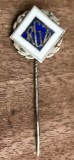 QW9 K 61 - insigna - tematica geodezie - initialele RGZ