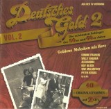 Various - Deutsches Gold 2 / Vol. 2 (Die Sch&ouml;nsten Schlager Der 50er Und 60er Jahre), 2xCD