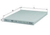 MAHLE LA 157 Filtru, aer habitaclu