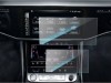 Folie pentru Navigație Audi A7 2024 ecran navigație + consolă aer condiționat, Ultra-Rezistentă, Claritate Cristalină, Aplicare Ușoară