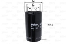 VALEO 586149 Filtru ulei