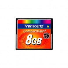 Card Transcend Compact Flash 8GB 133x foto