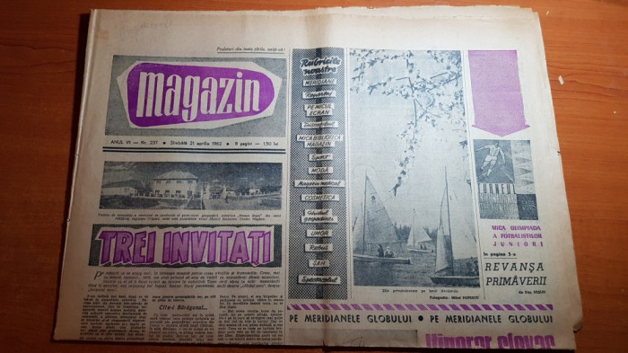 magazin 21 aprilie 1962-teatrul national craiova,filmul romnaesc post restant