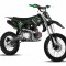 Motocicleta cross copii Barton 125cc, 4T, roti 14/12&quot;, culoare verde Cod Produs: MX_NEW MXBD125-3V