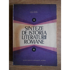 Sanda Radian - Sinteze de istoria literaturii romane