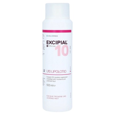Lotiune pentru Corp, Galderma, Excipial, 10% Uree, Efect Hidratant si Absorbtie Rapida, 500ml foto