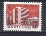 UNGARIA 1975, Peisaj urban, Arhitectura, MNH, serie neuzata