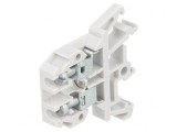 Conector &Icirc;mbinare Șine Gri 6,4mm 2 Borne