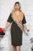 Rochie Eleganta Morena Olive - 60Marimea, Yves