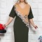 Rochie Eleganta Morena Olive - 60Marimea