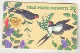 bnk card Cartele telefonice - Finlanda - fauna - pasari