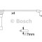 Set fise bujii HONDA ACCORD VI (CG, CK) (1997 - 2003) BOSCH 0 986 356 793