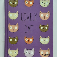 Lovely Cat - Agenda (sau jurnal) Pentru Copii (are ilustratii color)