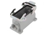 Carcasă pentru Conectori HDC E16 Aluminiu