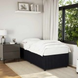 Cumpara ieftin Cadru de pat, negru, 90 x 200 cm, catifea