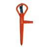 Aspersor Rotativ cu Tija MD80 Suprateran, Raza 4-72m, Plastic/Metal, Verde/Gri, 3/4 inch