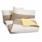 Set asternuturi reversibile din microfibra , 260 x 220 cm, Duna gri - RESIGILAT