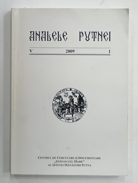 ANALELE PUTNEI , V 1 , 2009