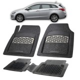 Cumpara ieftin Covorase Auto Hyundai i30 II Tourer (2012-2017) - Cauciuc Tip Tavita -Silver