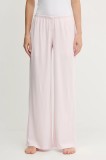 Hollister Co. pantaloni de pijama culoarea roz, KI346-5097-600