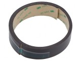 Bandă magnetică flexibilă 25mm x 1m, rezistentă la temperaturi extreme