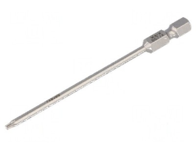 Capăt de şurubelniţă Torx TX08, Lungime 89mm foto