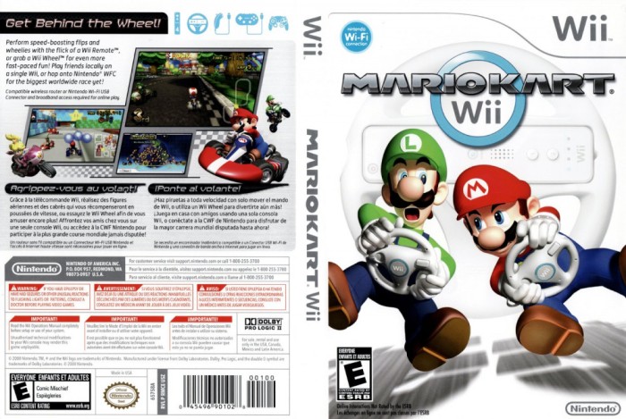 Joc Nintendo Wii classic MARIO KART si Wii U sau Wii mini aproape nou