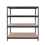 Raft metalic depozitare, Rivet 250, 180 x 160 x 60 cm, antracit, 250 kg/polita