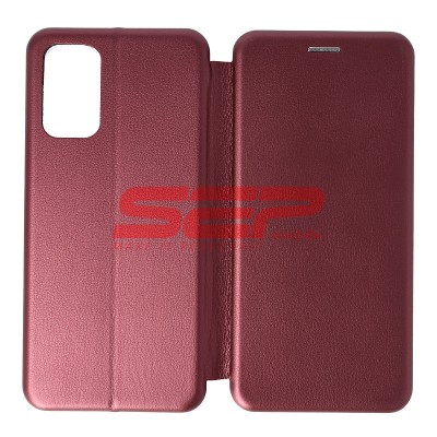 Toc FlipCover Round Samsung Galaxy A32 Wine foto