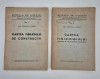 Carte veche 1940 Nicolae Ganea Cartea tinichigiului / Cartea fierarului de constructii 2 bucati