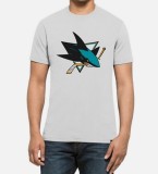 San Jose Sharks tricou de bărbați 47 splitter white - S