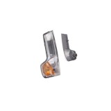 Lampa semnalizare oglinda Iveco Daily 07.2014- , partea Fata Stanga, Oglinda Cu Bratul Scurt, Ece , View Max ; Fara Suport Becuri, Alba Cu Galben, 58