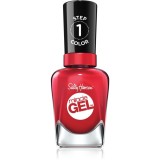 Sally Hansen Miracle Gel&trade; gel de unghii fara utilizarea UV sau lampa LED culoare 444 Off With Her Red! 14,7 ml