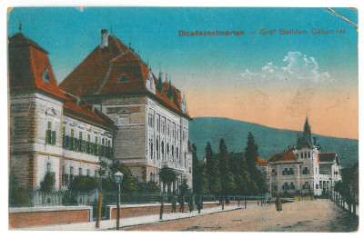 3418 - TARNAVENI, Mures, Romania - old postcard - used - 1923 foto