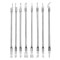 Set 8 spatule electrician pentru modelare pasta, 17 cm, otel inoxidabil, argintiu