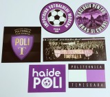 Lot 6 stickere fotbal - POLITEHNICA TIMISOARA